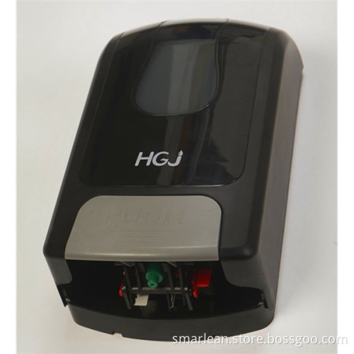 Wall mounted foam dispensing machine